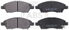 A.B.S. 37891 - Bremsbelagsatz, Scheibenbremse