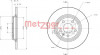 METZGER 6110125 - Bremsscheibe