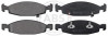 A.B.S. 38790 - Bremsbelagsatz, Scheibenbremse