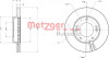 METZGER 6110271 - Bremsscheibe