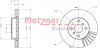 METZGER 6110212 - Bremsscheibe