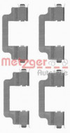 METZGER 109-1727 - Zubehörsatz, Scheibenbremsbelag