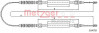 METZGER 10.4725 - Seilzug, Feststellbremse