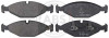 A.B.S. 36812 - Bremsbelagsatz, Scheibenbremse
