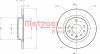 METZGER 6110119 - Bremsscheibe