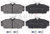 A.B.S. 37046 - Bremsbelagsatz, Scheibenbremse