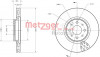 METZGER 6110463 - Bremsscheibe