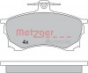 METZGER 1170453 - Bremsbelagsatz, Scheibenbremse