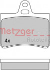 METZGER 1170311 - Bremsbelagsatz, Scheibenbremse