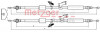 METZGER 10.5370 - Seilzug, Feststellbremse
