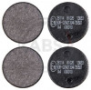 A.B.S. 36114 - Bremsbelagsatz, Scheibenfeststellbremse