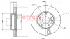 METZGER 6110721 - Bremsscheibe