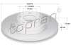 TOPRAN 500946 - Bremsscheibe