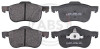 A.B.S. 37097 - Bremsbelagsatz, Scheibenbremse