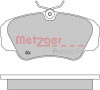 METZGER 1170245 - Bremsbelagsatz, Scheibenbremse