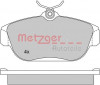 METZGER 1170018 - Bremsbelagsatz, Scheibenbremse