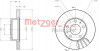 METZGER 6110104 - Bremsscheibe