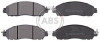 A.B.S. 35128 - Bremsbelagsatz, Scheibenbremse