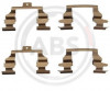 A.B.S. 1291Q - Zubehörsatz, Scheibenbremsbelag
