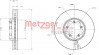 METZGER 6110745 - Bremsscheibe