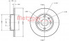 METZGER 6110650 - Bremsscheibe