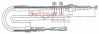 METZGER 10.7582 - Seilzug, Feststellbremse