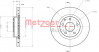 METZGER 6110755 - Bremsscheibe