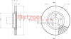 METZGER 6110709 - Bremsscheibe