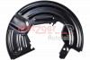 METZGER 6115255 - Spritzblech, Bremsscheibe