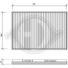 DIEDERICHS DCI1046 - Filter, Innenraumluft