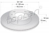 TOPRAN 820475 - Bremsscheibe