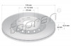 TOPRAN 113260 - Bremsscheibe
