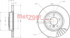 METZGER 6110172 - Bremsscheibe
