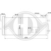 DIEDERICHS DCC1561 - Kondensator, Klimaanlage
