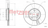 METZGER 6110784 - Bremsscheibe