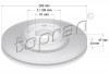 TOPRAN 700832 - Bremsscheibe