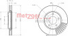 METZGER 6110382 - Bremsscheibe