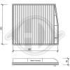 DIEDERICHS DCI1078 - Filter, Innenraumluft