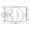 DIEDERICHS DCC1644 - Kondensator, Klimaanlage