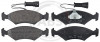 A.B.S. 36459 - Bremsbelagsatz, Scheibenbremse