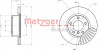 METZGER 6110147 - Bremsscheibe