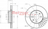 METZGER 6110707 - Bremsscheibe