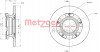 METZGER 6110205 - Bremsscheibe