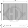 DIEDERICHS DCI1154 - Filter, Innenraumluft