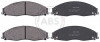 A.B.S. 38921 - Bremsbelagsatz, Scheibenbremse