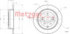 METZGER 6110796 - Bremsscheibe