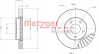 METZGER 6110132 - Bremsscheibe