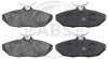 A.B.S. 38599 - Bremsbelagsatz, Scheibenbremse
