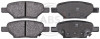 A.B.S. 38438 - Bremsbelagsatz, Scheibenbremse