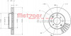 METZGER 6110454 - Bremsscheibe